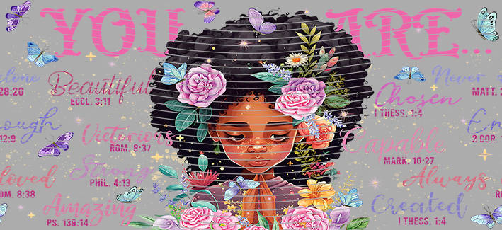 16oz Sunflower Girl-SU-161